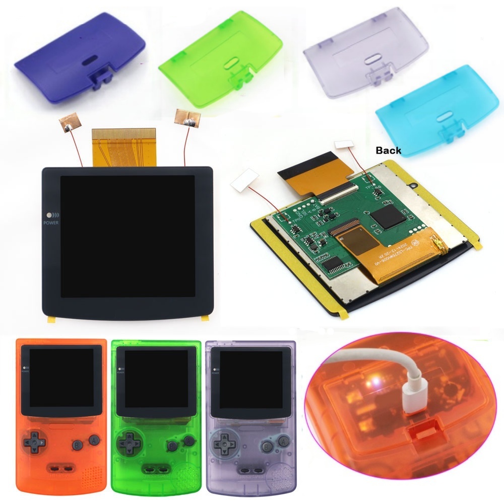 Retro Gaming Kit - شاشة LCD قابلة لإعادة الشحن مقاس