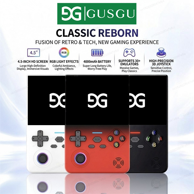 Retro Gaming Handheld Best - جهاز ألعاب محمول GUSGU H7 مفتوح