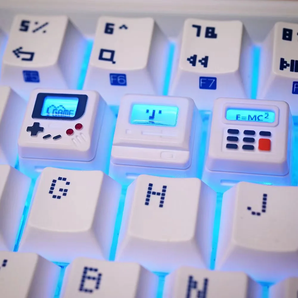 Retro Gaming Kit - مجموعة أغطية مفاتيح K-04 3 في