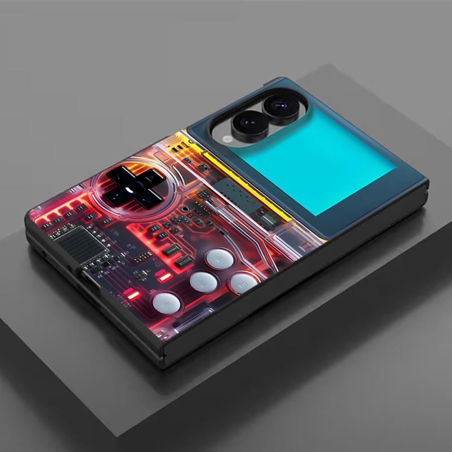 Retro Gaming On Phone - غطاء هاتف على شكل وحدة تحكم