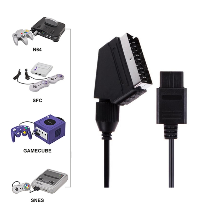 Retro Gaming Universe - AV موصل كابل ريترو غمبد سكارت