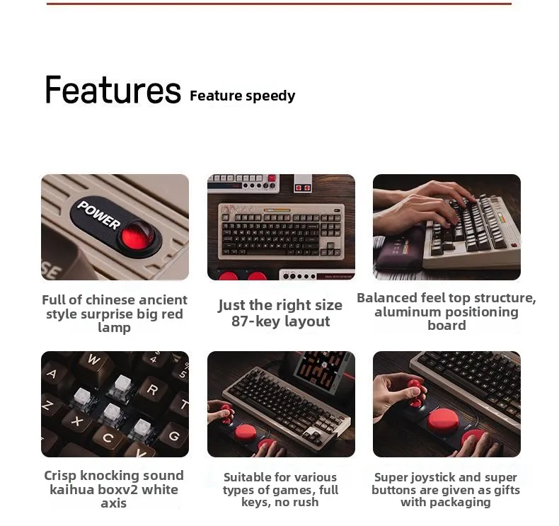 Retro87C64 لوحة مفاتيح الألعاب - مراجعة Retro Gaming Universe وسعره