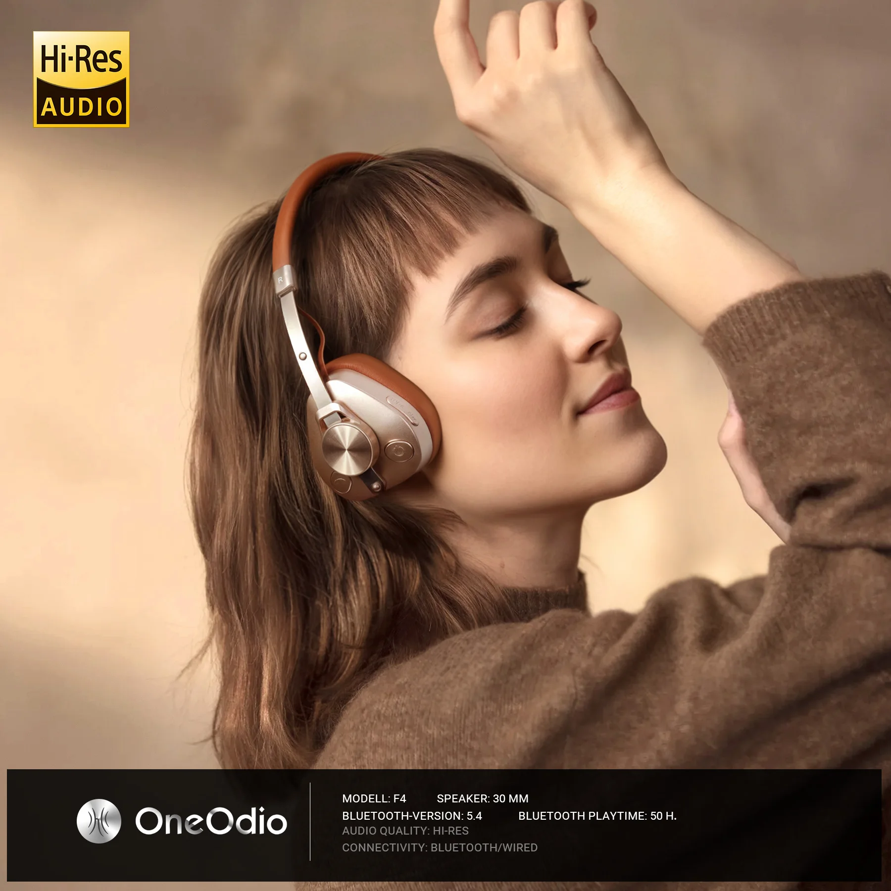 Oneodio F4 ريترو سماعة لاسلكية - مراجعة Retro Gaming On Phone وسعره