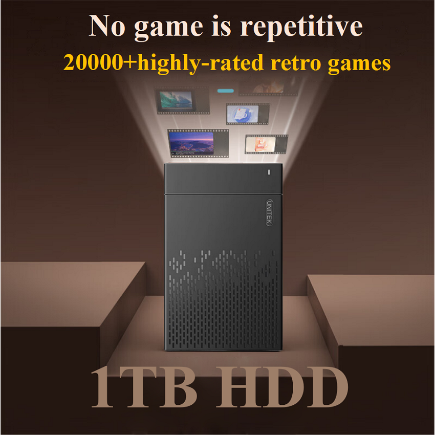 قرص صلب خارجي للألعاب الكلاسيك - مراجعة Retro Gaming Realm وسعره