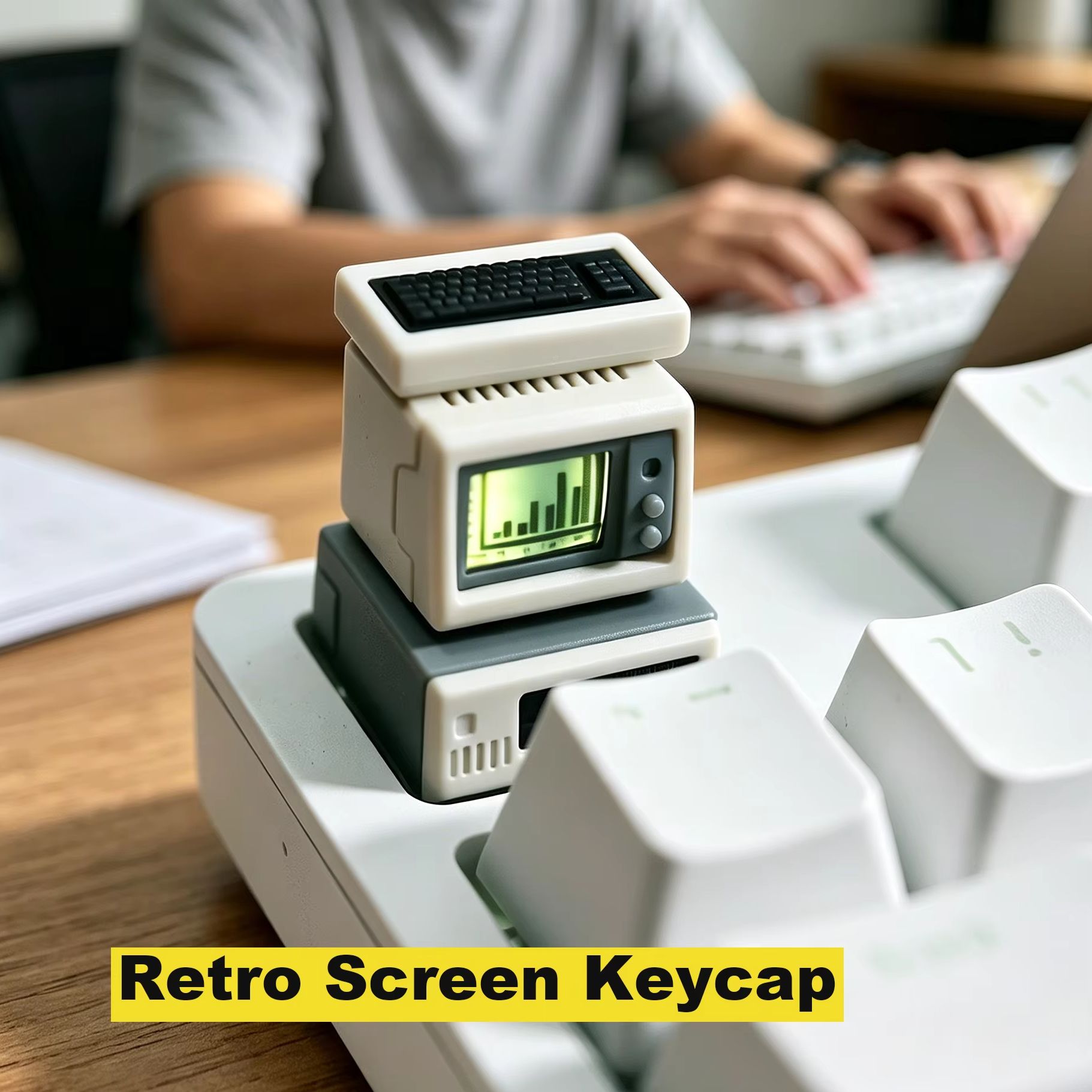 غطاء مفتاح كمبيوتر بإضاءة خلفي - مراجعة Retro Gaming Keyboard وسعره